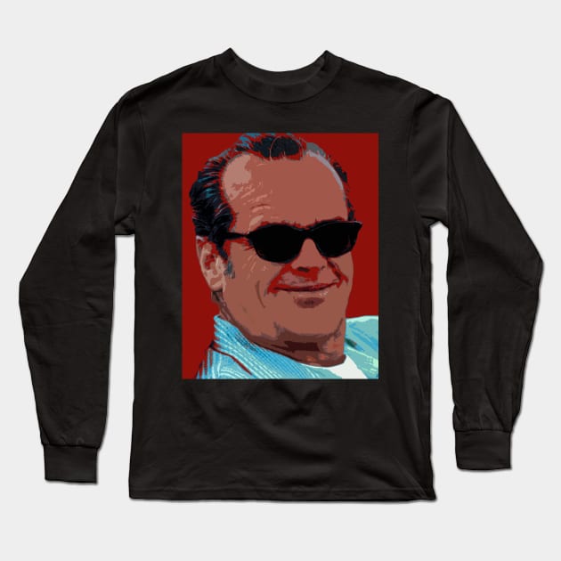 jack nicholson Long Sleeve T-Shirt by oryan80